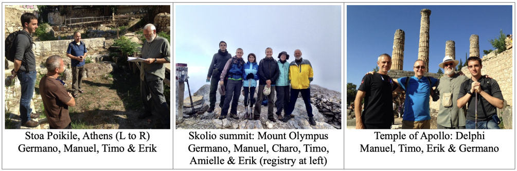 Group photo in Athens